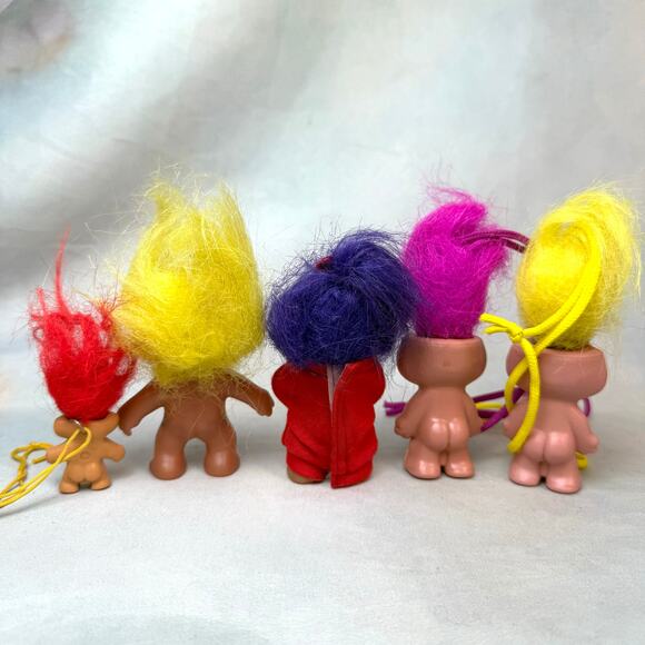Vintage 80s & 90s Troll Doll Bundle - Picture 2 of 3